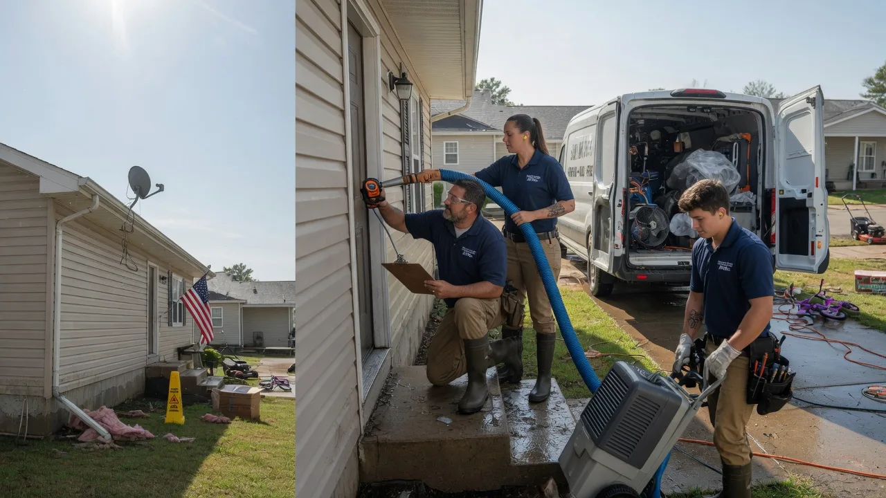 Ceiling Water Damage Restoration in Rouses Point, NY near me